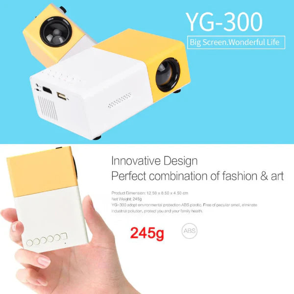 Mini Airwatch Projector – HD Display