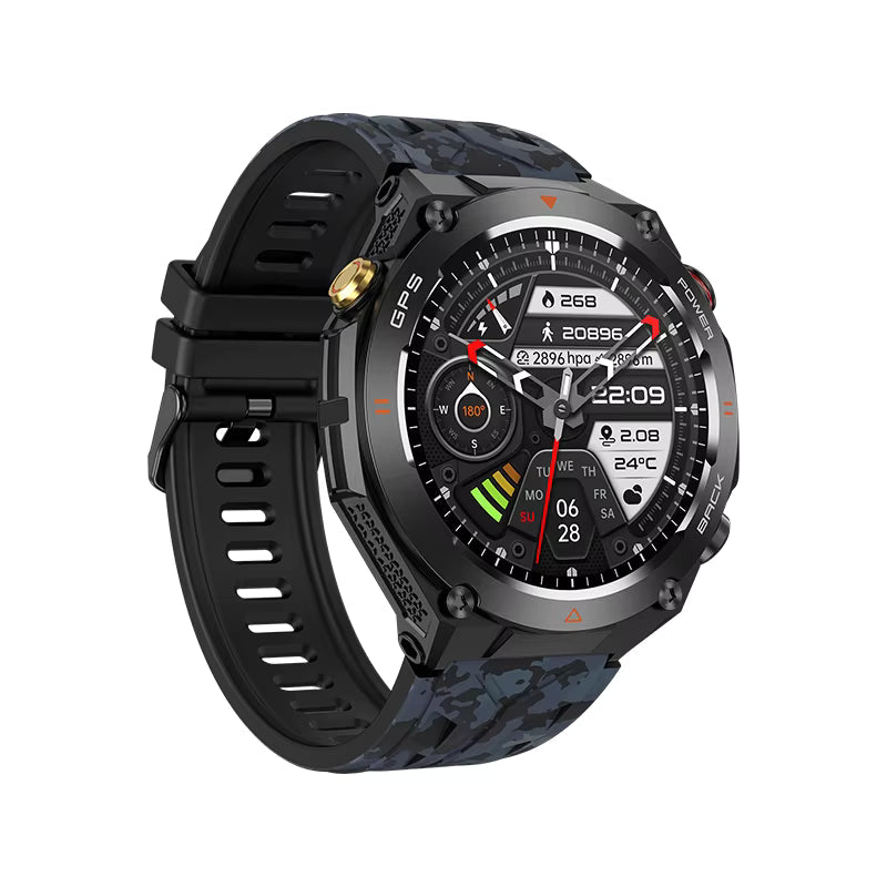 Smartwatch Airwatch Pro AI - Voice Assistant, Bluetooth Calling, GPS Fitness Tracker