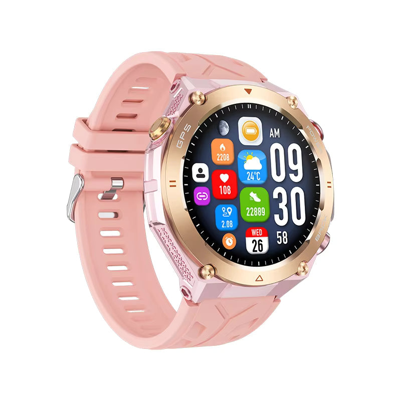 Smartwatch Airwatch Pro AI - Voice Assistant, Bluetooth Calling, GPS Fitness Tracker