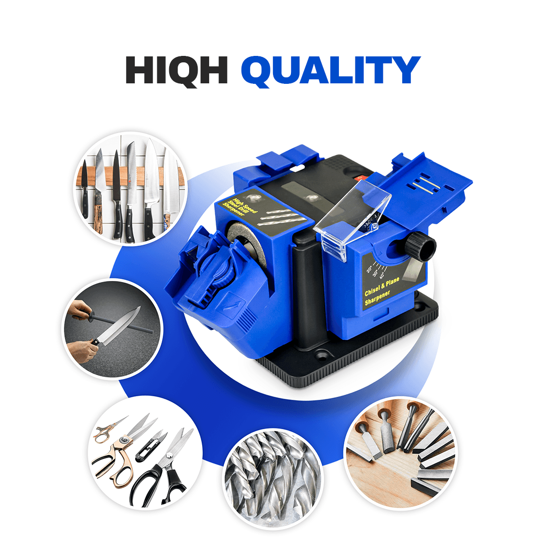 Best Electric Knife Sharpener UK - Professional Sharpening Machine Electric Knife Sharpener Screw Chef Tool Scissor
