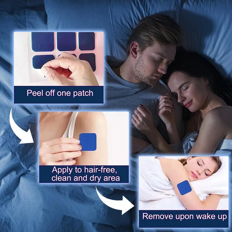 Natural Sleep Patches - 60x Safe Sleep Patches Natural Sleeping Improve Aid Patch Care Adults Rest