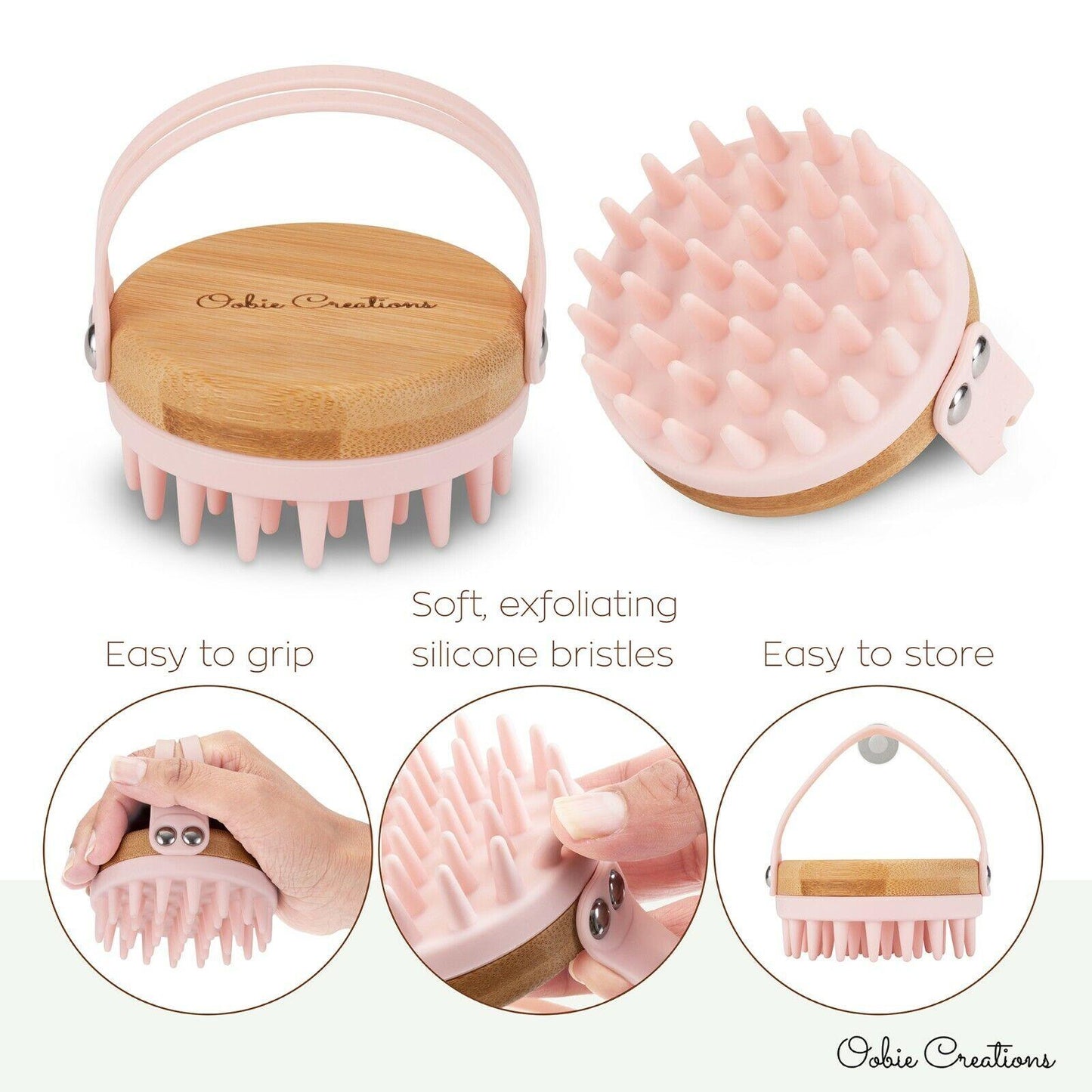 Scalp Exfoliation Brush - Scalp Massager Shampoo Brush Hair Washing Massager Scalp Brush Scrubber
