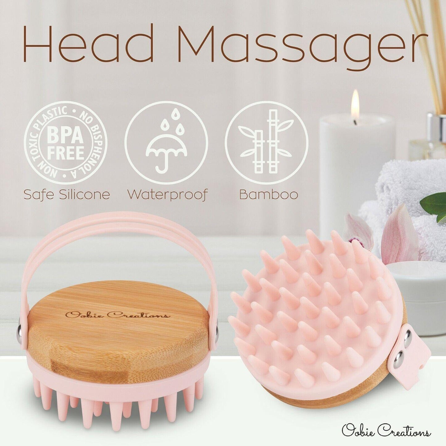 Scalp Exfoliation Brush - Scalp Massager Shampoo Brush Hair Washing Massager Scalp Brush Scrubber