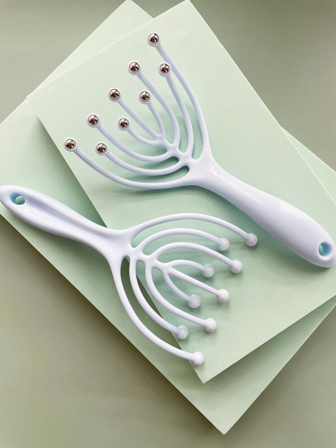 Electric Head Massager - Scalp Massager to Stimulate Treatment Hair Growth Octopus Head Scalp Brush Neck