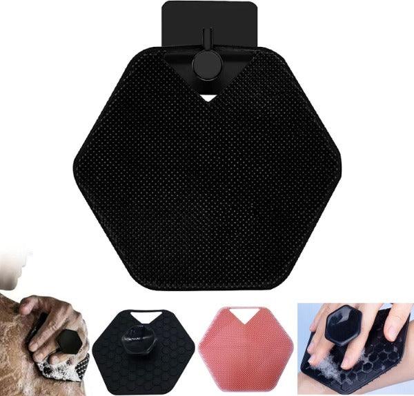 Silicone Body Scrubber - Silicone Body Face Scrubber Shower Cleansing Brush Exfoliating Deep Clean Brush