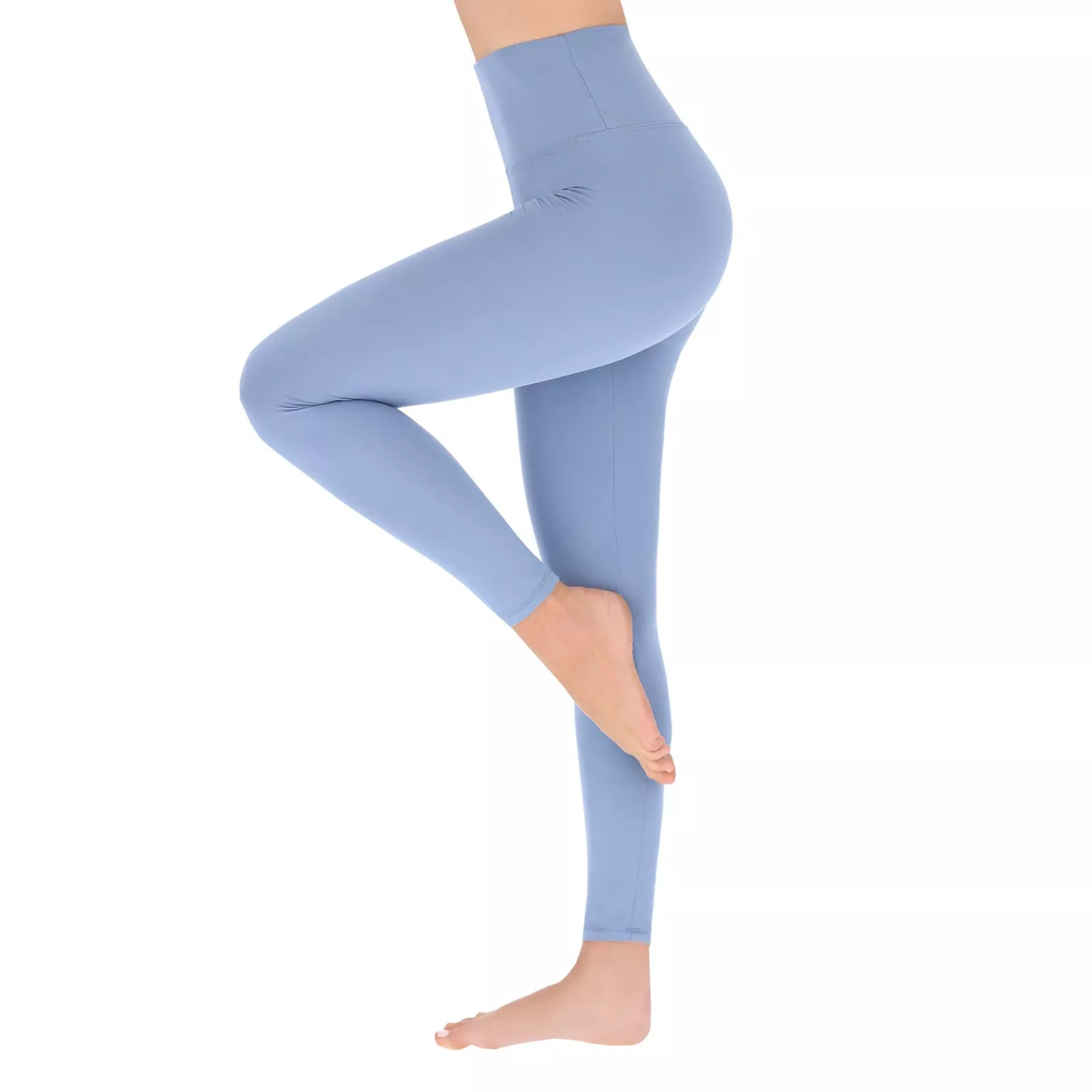 High Waisted Ladies Leggings – Stretchy, Tummy Control Workout & Everyday Wear