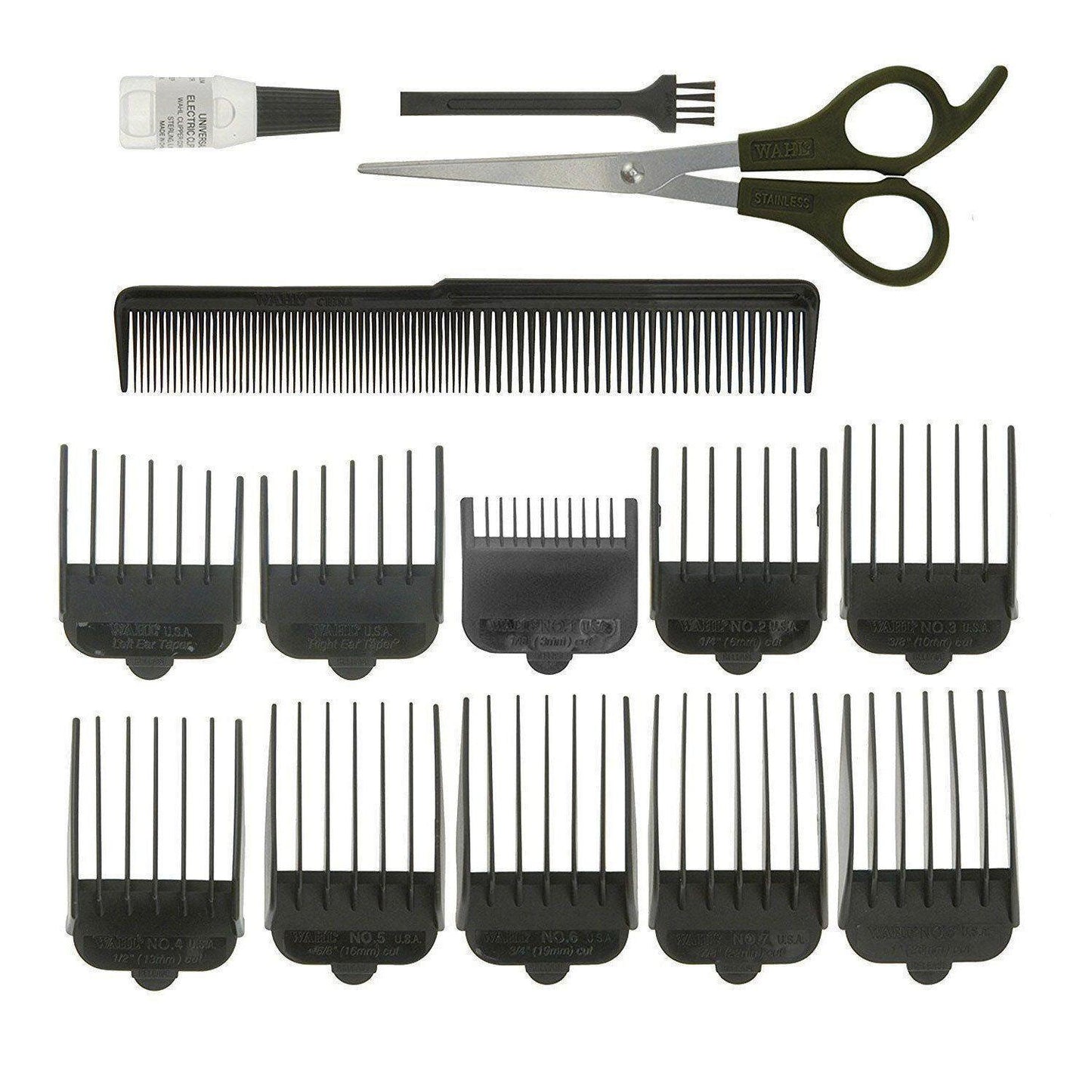 Hair Clipper Set - Complete Mains Hair Clipper Beard Trimmer Hair Cutting Machine
