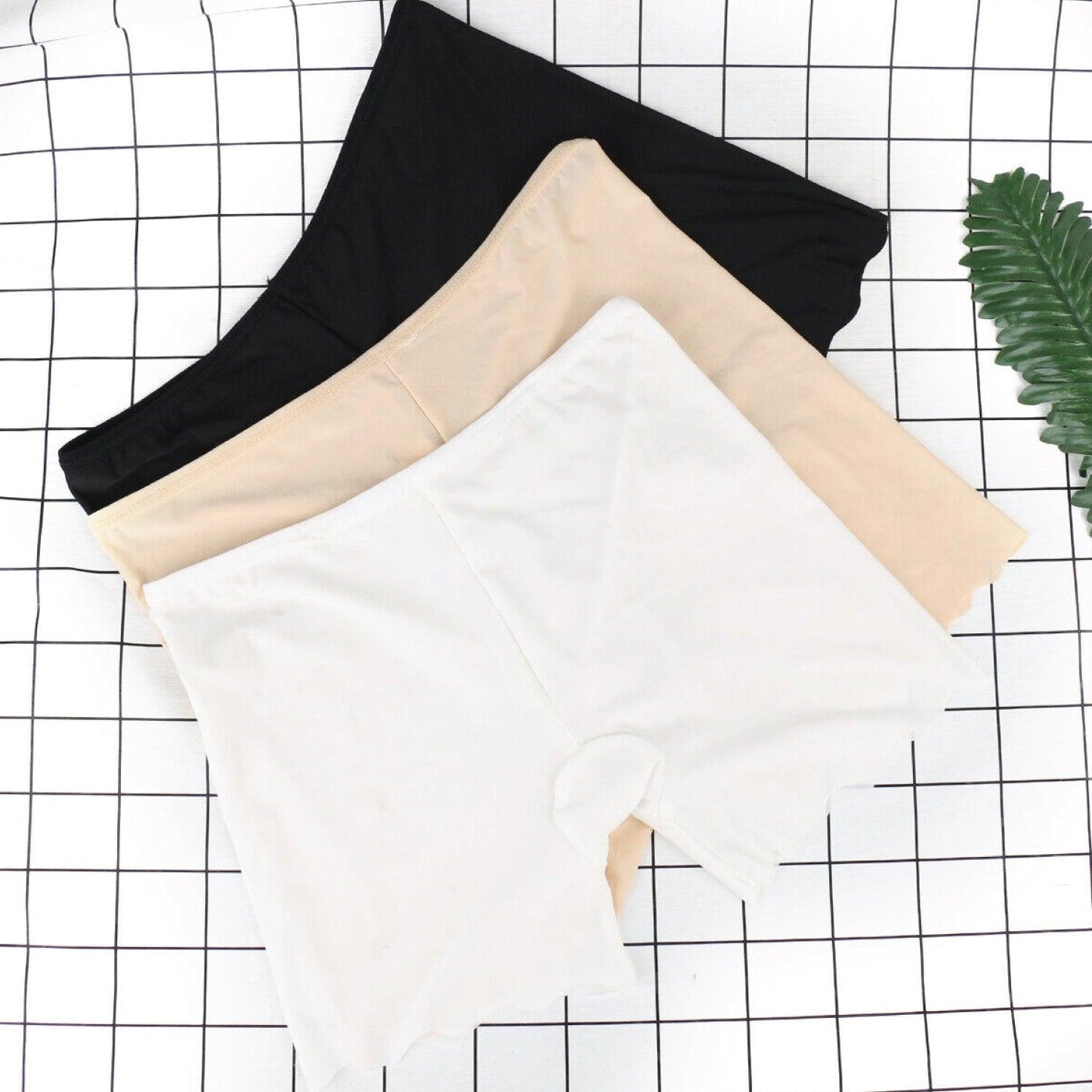 High Waisted Tummy Control Shorts - Seamless Shapewear Shorts for Women Tummy Control Knickers Shaping Underwear Slimming Boxer Shorts
