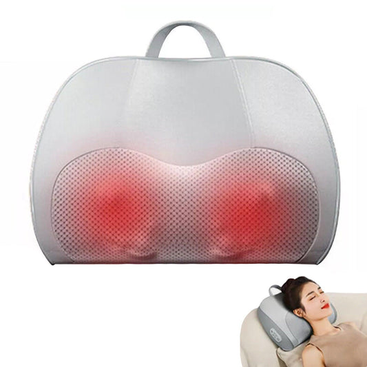 Shiatsu Pillow Massager - Massage Pillow Neck Shiatsu Deep Kneading Shoulder Back Foot Heat 3d Massager
