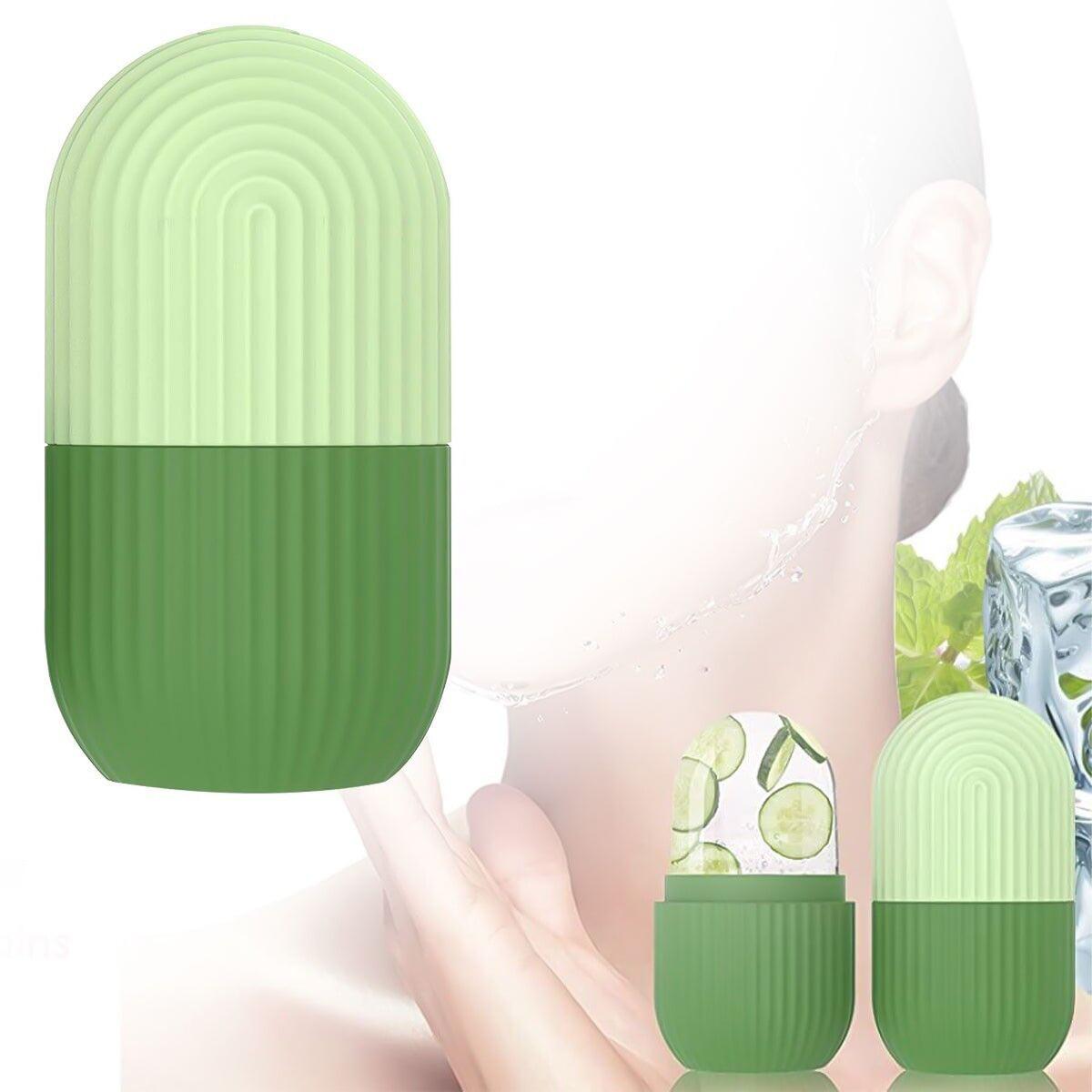Face Roller Massager - Silicone Facial Rollers Ice Face Roller Eyes Neck Massage Roller Skin Care