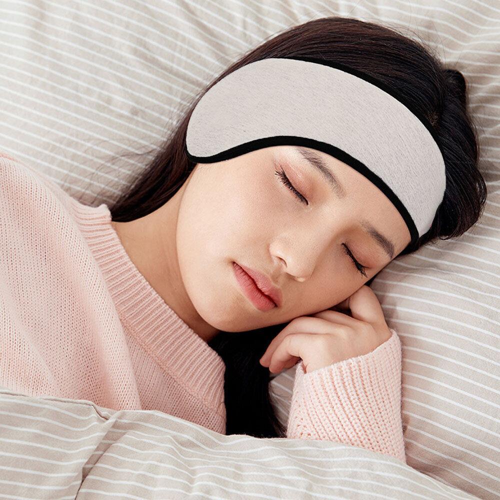 Eye Mask for Sleeping - Sleep Mask Blackout With Ear Muffs For Sleeping Luxury Eye Relaxing Sleep