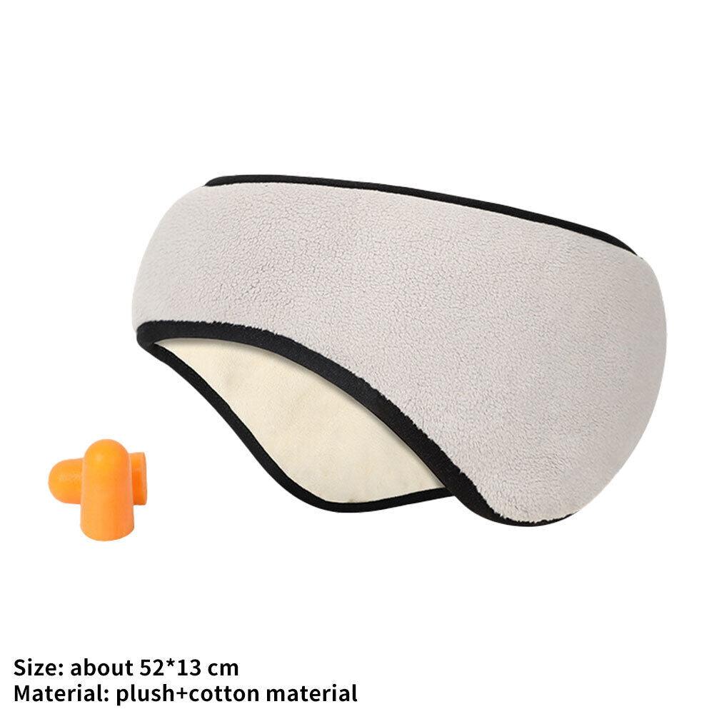 Eye Mask for Sleeping - Sleep Mask Blackout With Ear Muffs For Sleeping Luxury Eye Relaxing Sleep