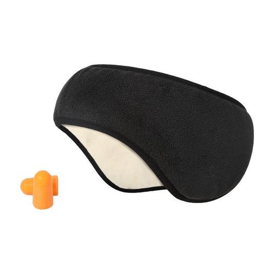 Eye Mask for Sleeping - Sleep Mask Blackout With Ear Muffs For Sleeping Luxury Eye Relaxing Sleep