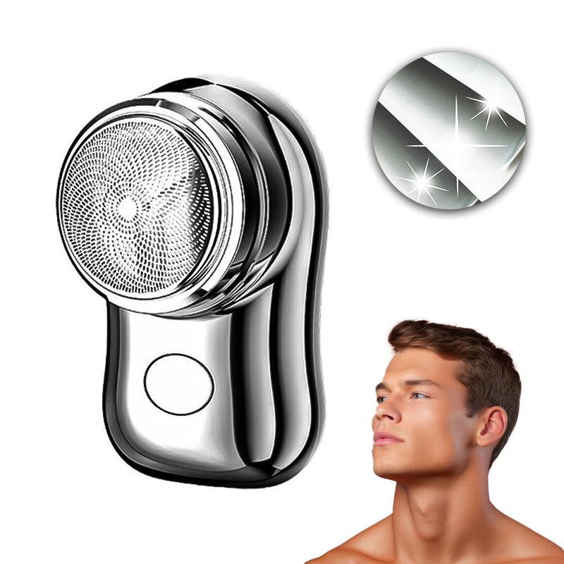 Small Electric Razor - Powerful Storm Shaver for Men Mini Shaver Portable Electric Shaver