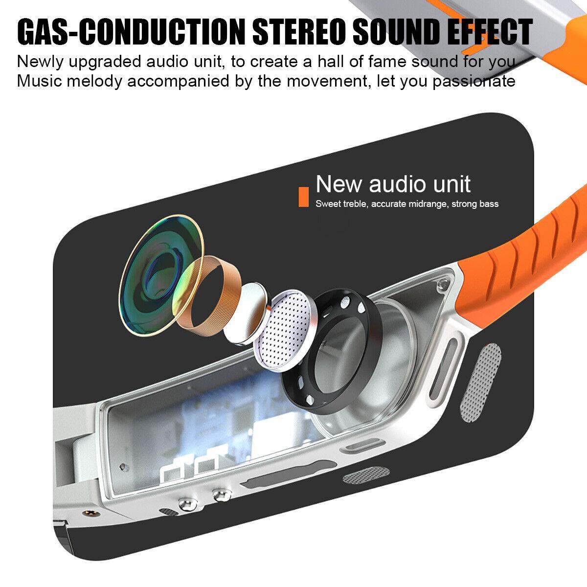 Smart Cycling Glasses - Bluetooth Headset With Sunglass, Cycling Bicycle Smart Glasses Bluetooth Audio Sunglasses / Open Ear Headphones
