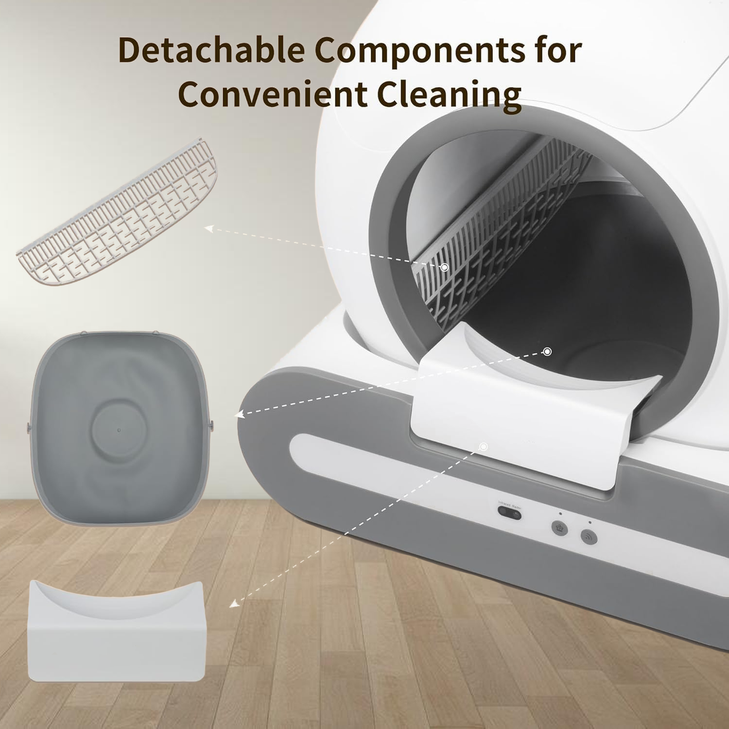 Self Cleaning Cat Litter – Automatic Odour Control Tray for Hassle-Free Cleaning