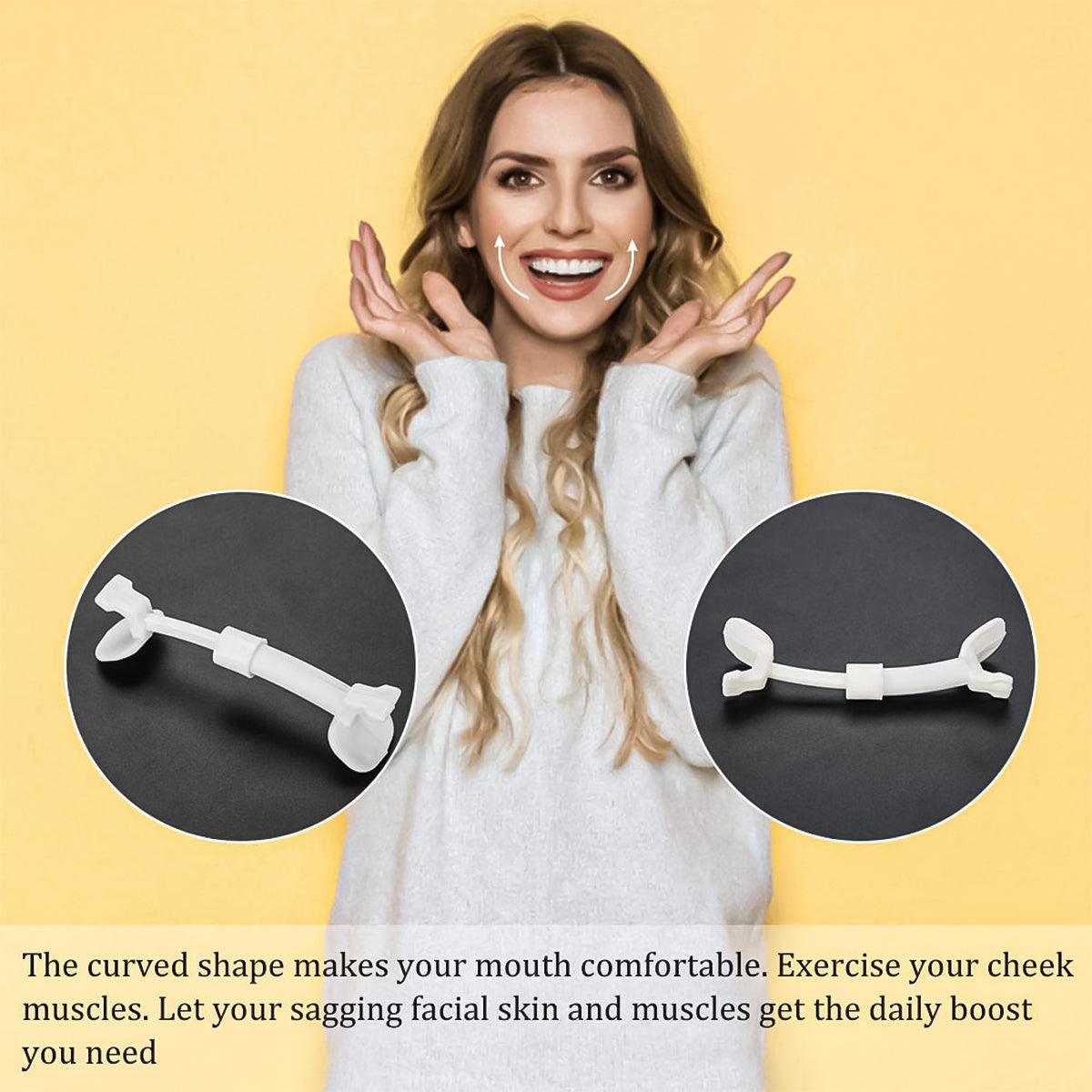 Facial Flex UK - Slim Mouth Piece Cheek Toner Facial Muscle Exerciser Toning Tool