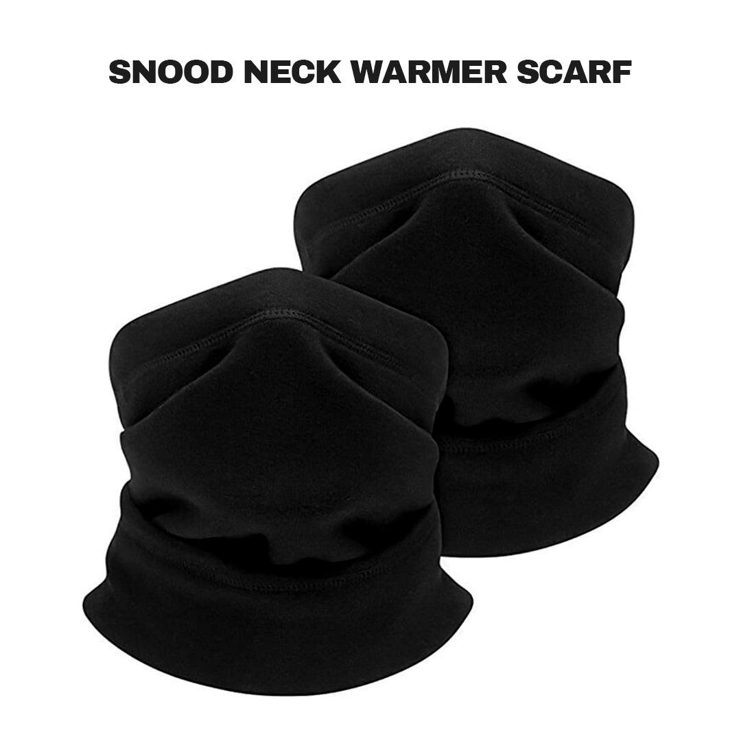 Fleece Neck Warmer - Snood Neck Warmer Scarf Men Winter Thick Fleece Thermal Windproof Balaclava Mask