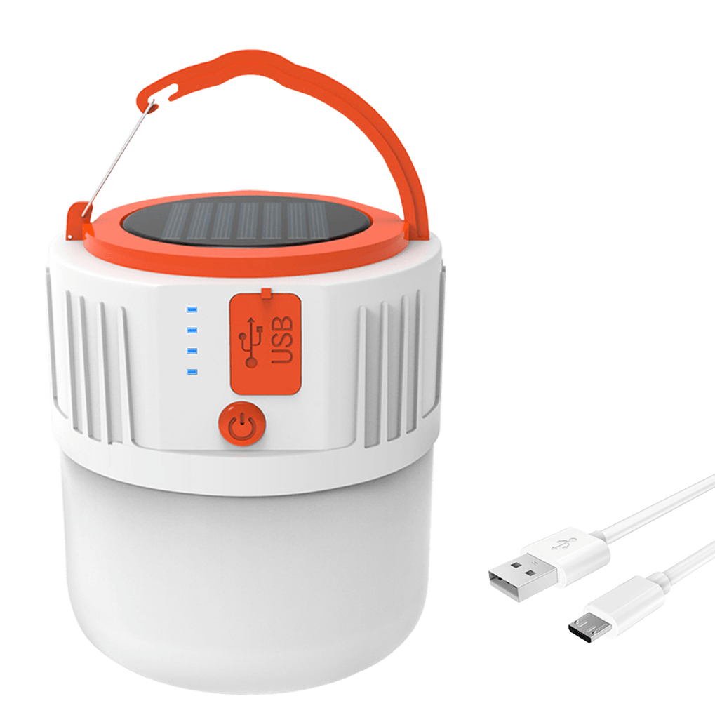 Lights for Camping Tents - Solar 42LEDs Camping Light Tent Lamp USB Rechargeable Lantern Flashlight UK