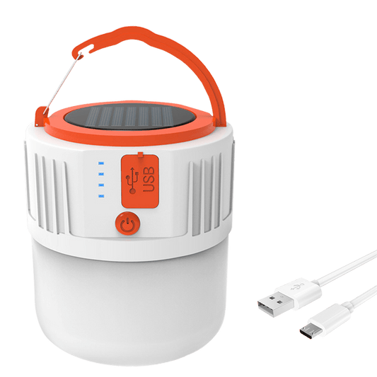 Lights for Camping Tents - Solar 42LEDs Camping Light Tent Lamp USB Rechargeable Lantern Flashlight UK