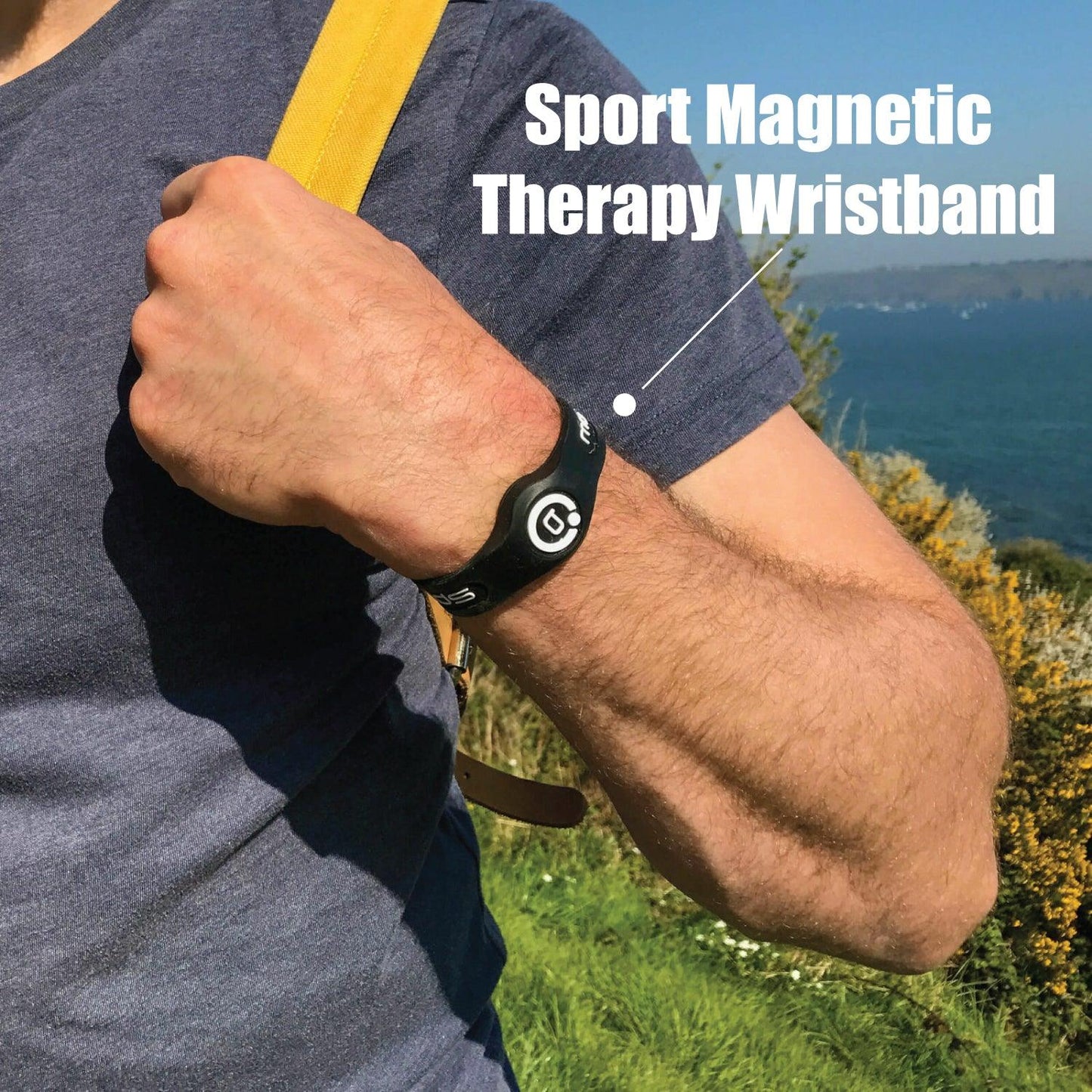 Sport Magnetic Wristband - Bioflow Bracelet Sport Twin & Slim- Magnetic Silicone Wristband Therapy Recovery