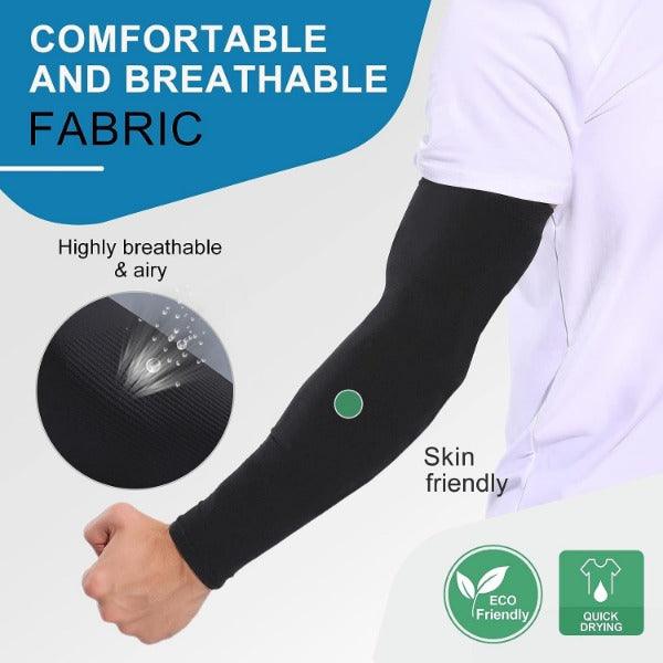 UV Protection Arm Sleeves - Breathable Sun Arm Sleeves, for Summer Sport Running Cycling Climbing Driving Golf