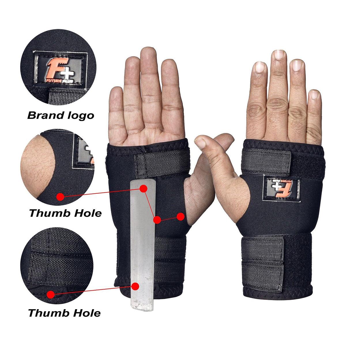 Compression Wrapping Wrist - Wrist Brace Support Adjustable Carpal Tunnel Splint Arthritis Pain Straps