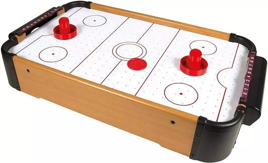 Air Hockey Mini Table - Hockey Sports Table Game Toys Gifts Games Retro Toy Indoor Funtime