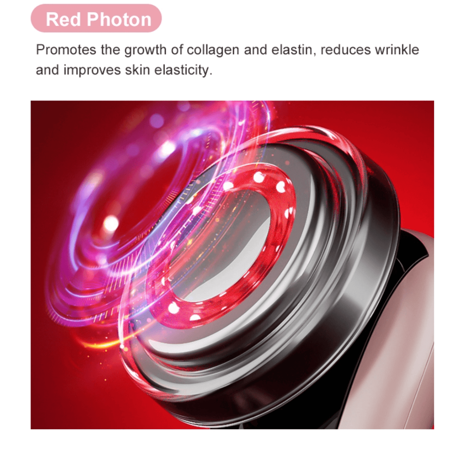 Skin Tightening Machines - Photon LED Light Skin Rejuvenation Therapy Device RF EMS Lifting Firming Beauty