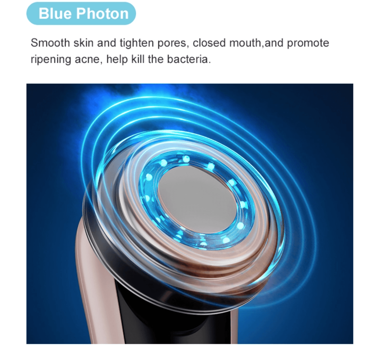 Skin Tightening Machines - Photon LED Light Skin Rejuvenation Therapy Device RF EMS Lifting Firming Beauty