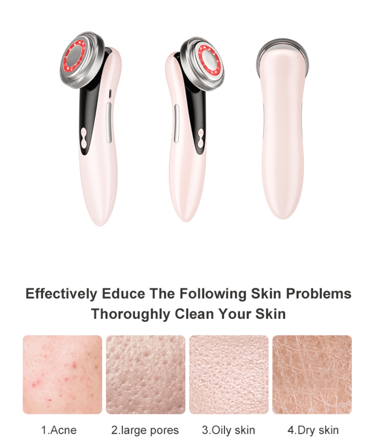 Skin Tightening Machines - Photon LED Light Skin Rejuvenation Therapy Device RF EMS Lifting Firming Beauty
