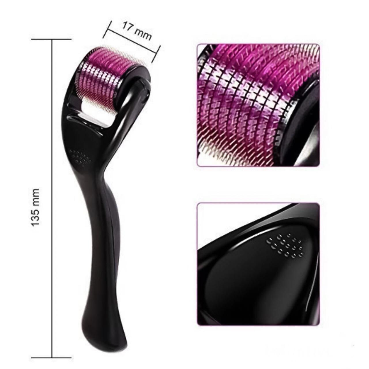 Derma Rolling Hair - Titanium Micro Needle Derma Roller Beard Hair Regeneration Growth Skin Care