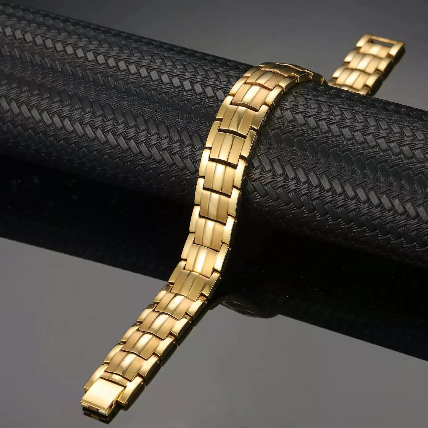 Magnetic Bracelet - Titanium Double Row Bio 4in1 Magnetic Bracelet | Arthritis Pain Relief