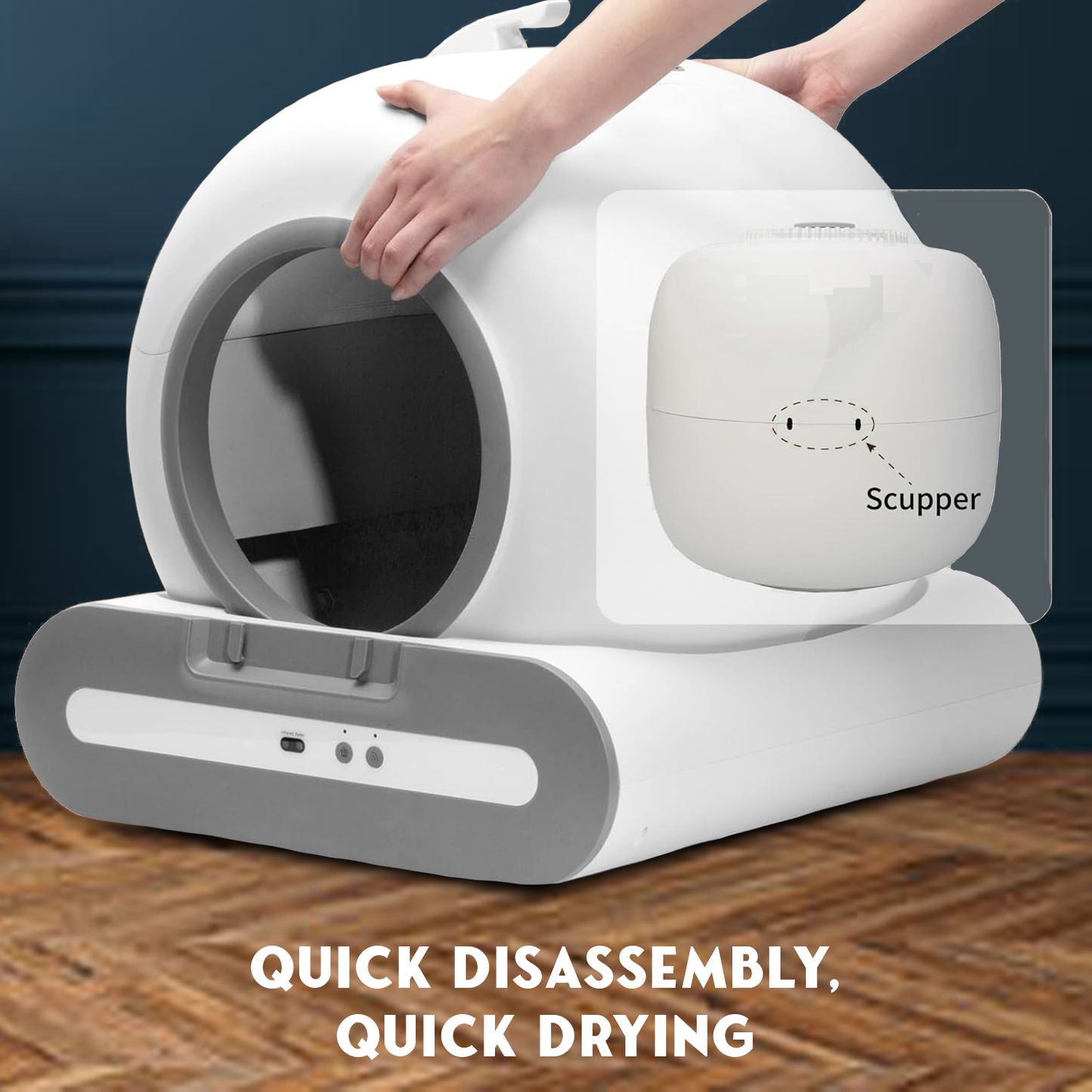 Self Cleaning Cat Litter – Automatic Odour Control Tray for Hassle-Free Cleaning