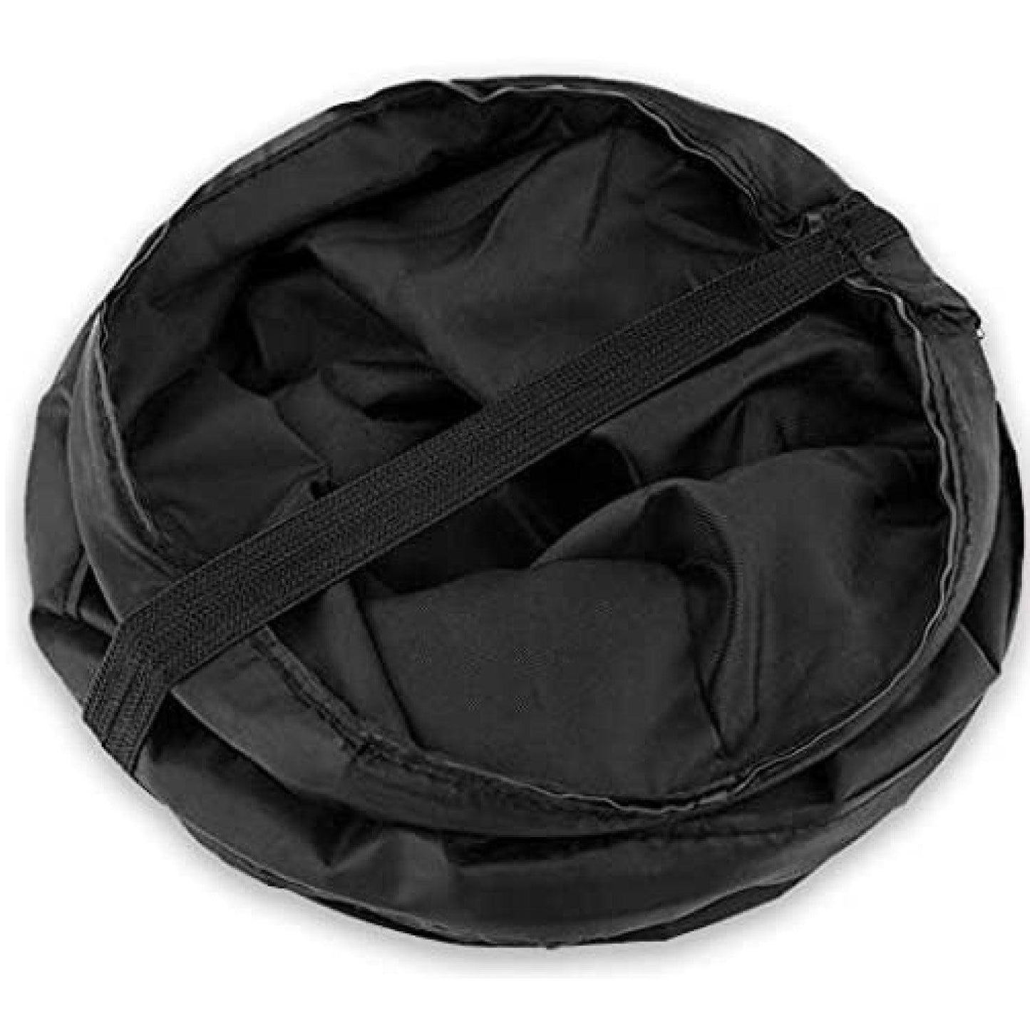 Mini Car Bin - Pop Up Black Storage Dustbin Foldable Travel Mini Rubbish Waste Basket