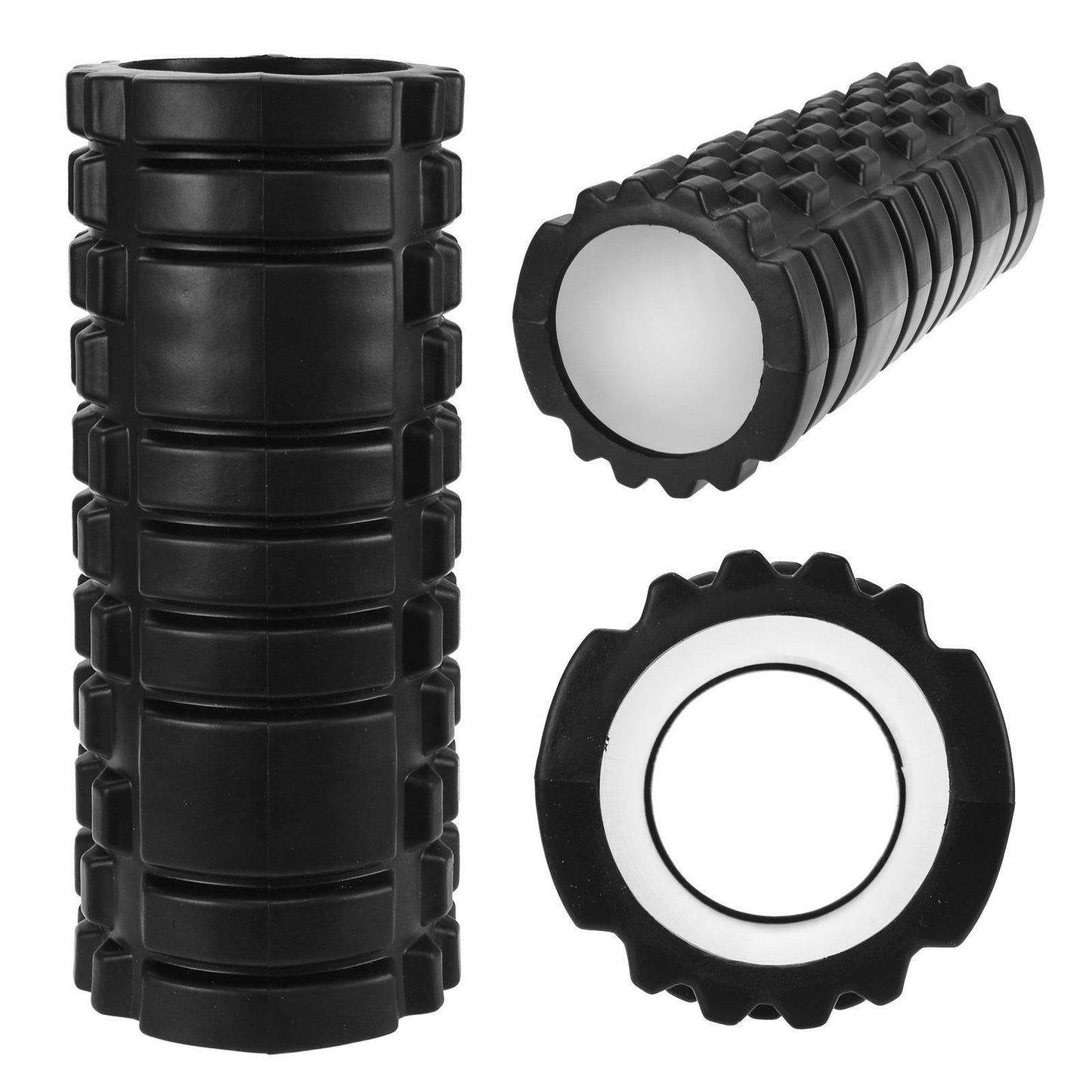 Foam Roller for Back - Foam Fitness Roller Deep Tissue Gym Massage Grid Muscle Trigger Point Muscles