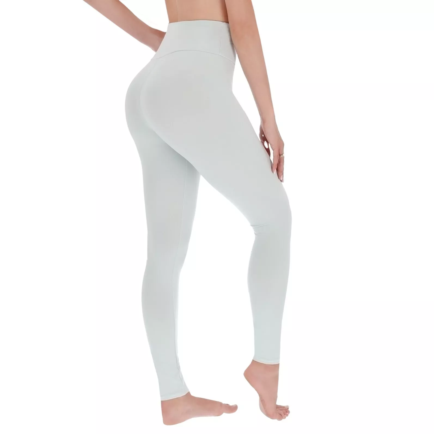 High Waisted Ladies Leggings – Stretchy, Tummy Control Workout & Everyday Wear