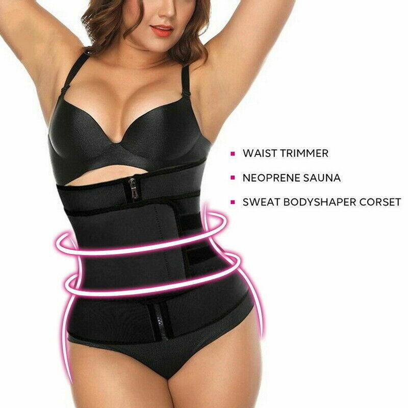 Slim Belt for Belly Fat - Adjustable Sauna Sweat Belt Women Waist Trainer Vest