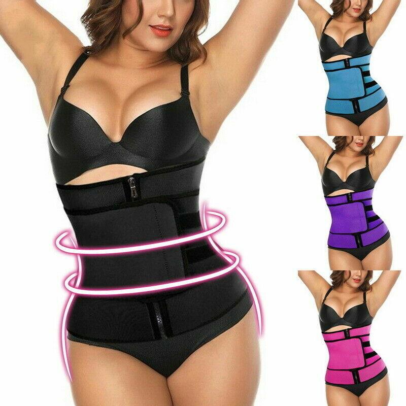 Slim Belt for Belly Fat - Adjustable Sauna Sweat Belt Women Waist Trainer Vest