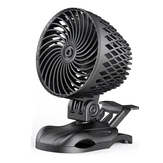 USB Desk Fan - Silent Powerful with 360°Rotatable Stepless Mini Desk Fan