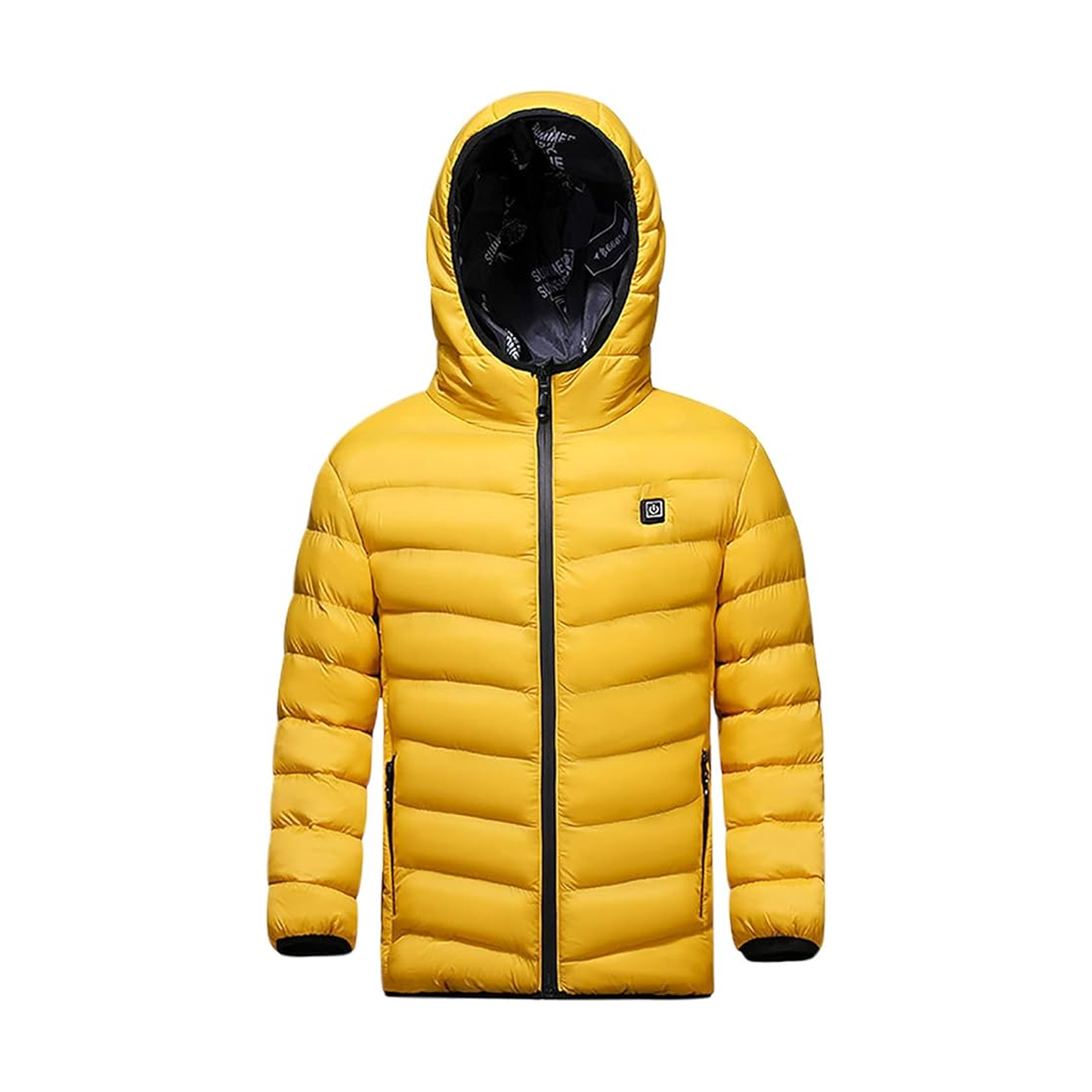 Electric Heated Coat – Rechargeable Winter Jacket with Adjustable Temperature