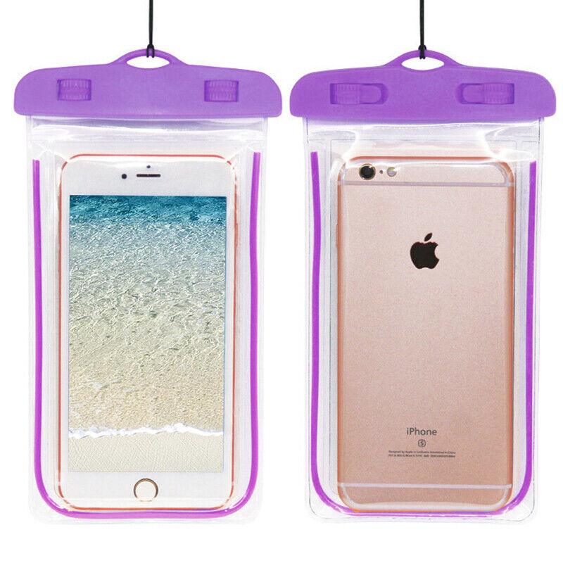 Best Waterproof Phone Case UK - Universal Waterproof Underwater Phone Case Dry Bag Pouch For All Smartphones