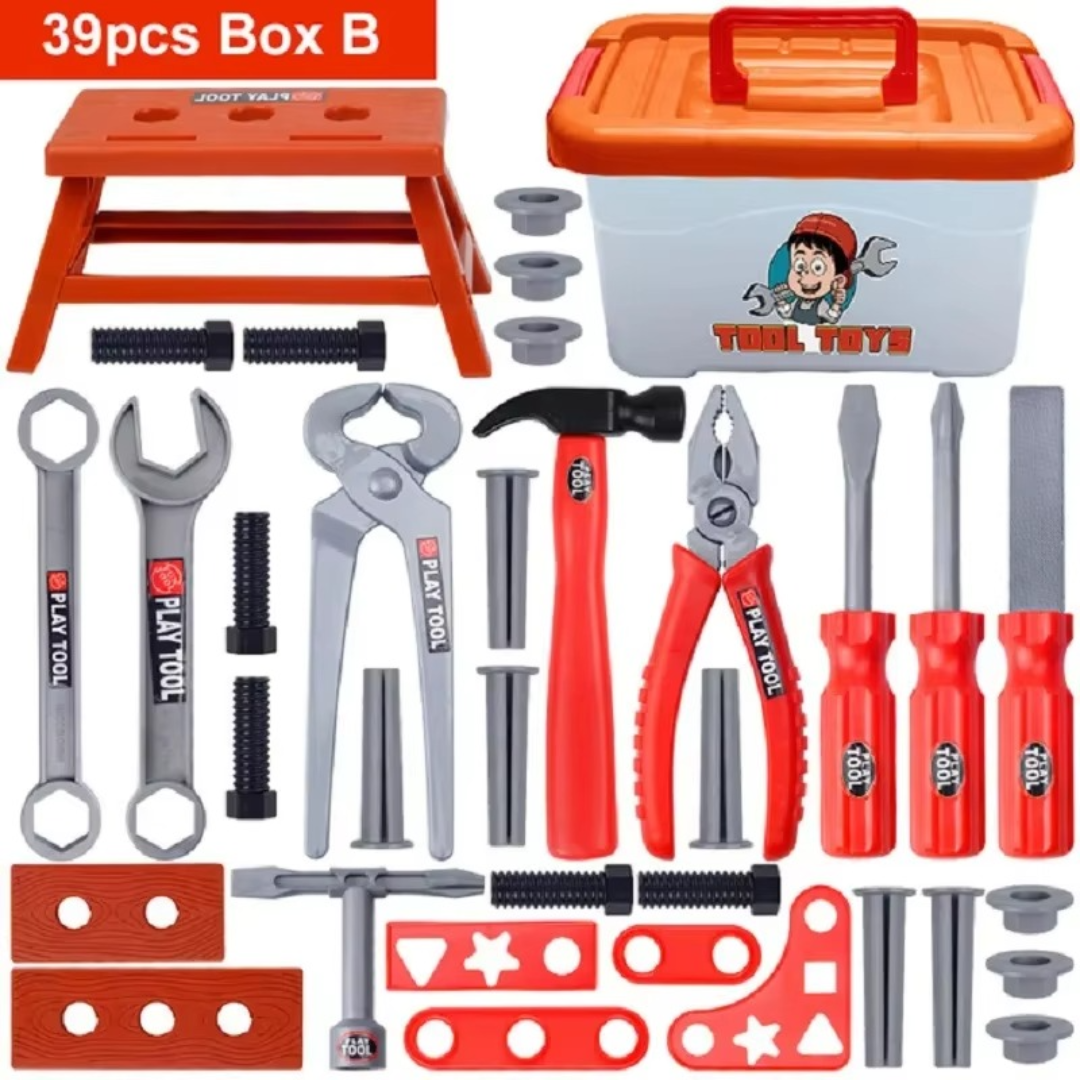 Child-Safe Tool Play Set