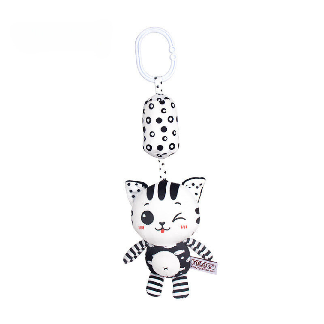 Baby Rattle Stuffed Animals for Cribs and Strollers