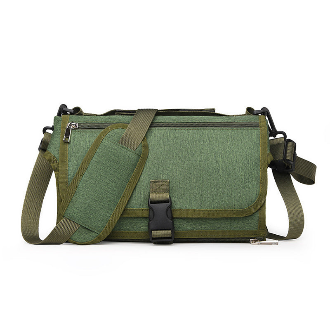 Compact Changing Mat with Pockets for On-the-Go