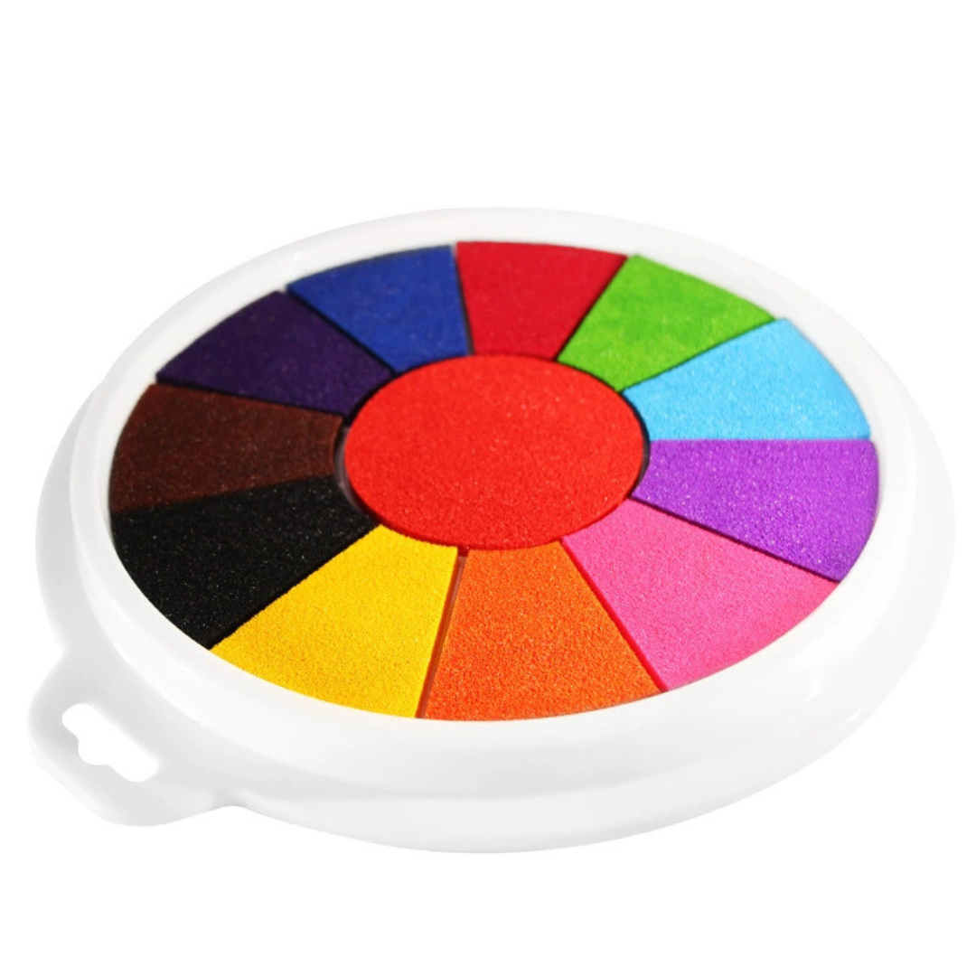 Finger paint drawing set for children