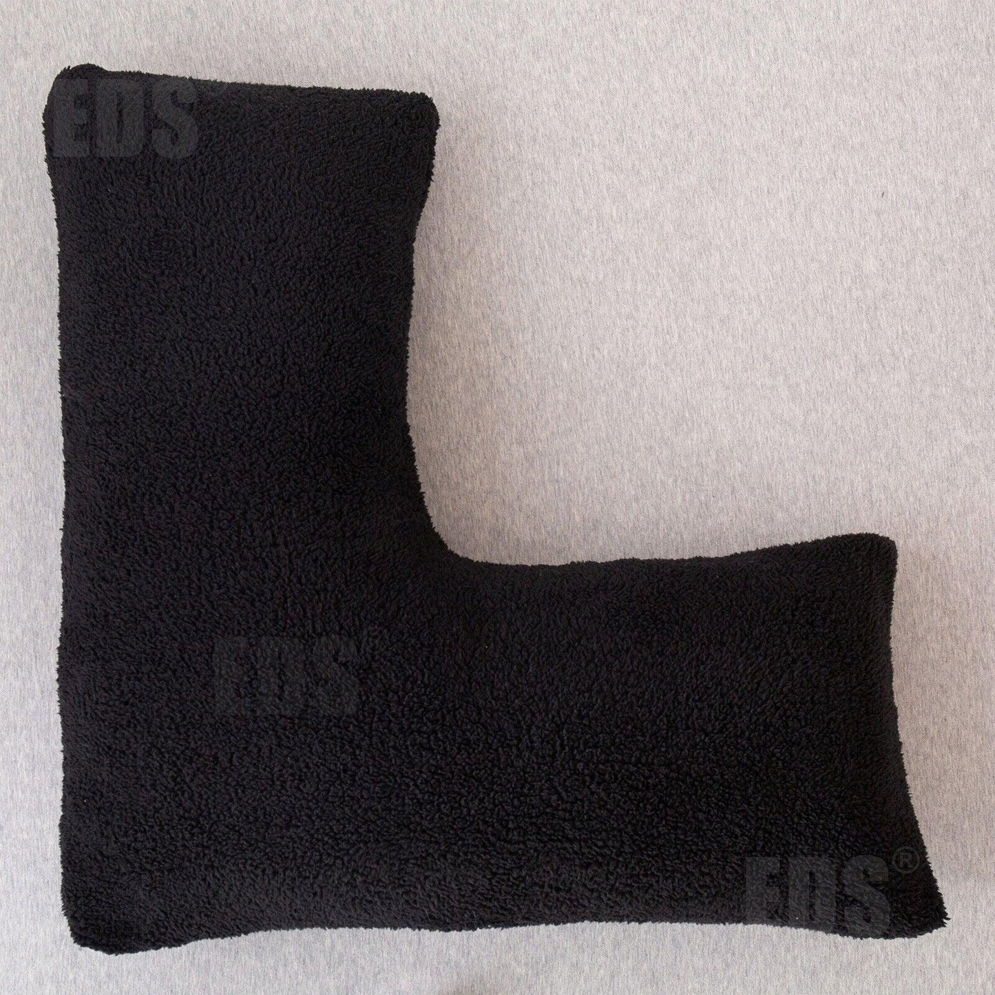 V Shaped Pillows UK - Teddy Fleece Orthopaedic Pillow with Pillow Case Pregnancy Maternity