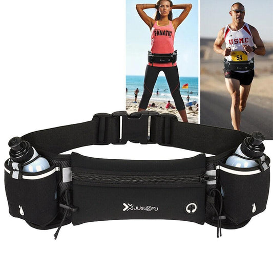Waistband for Running - Outdoor Sports Jogging Phone Keys Waist Bag Adult Running Belt with Water Bottle