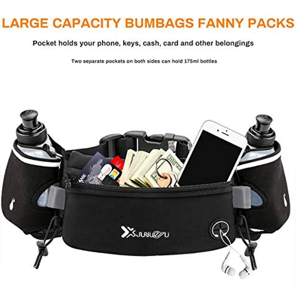 Waistband for Running - Outdoor Sports Jogging Phone Keys Waist Bag Adult Running Belt with Water Bottle