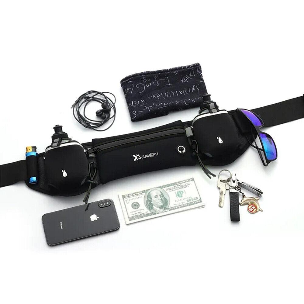 Waistband for Running - Outdoor Sports Jogging Phone Keys Waist Bag Adult Running Belt with Water Bottle